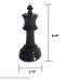 MegaChess Individual Chess Piece King 8 Inches Tall Black or White 1. Black B076X9HWRM